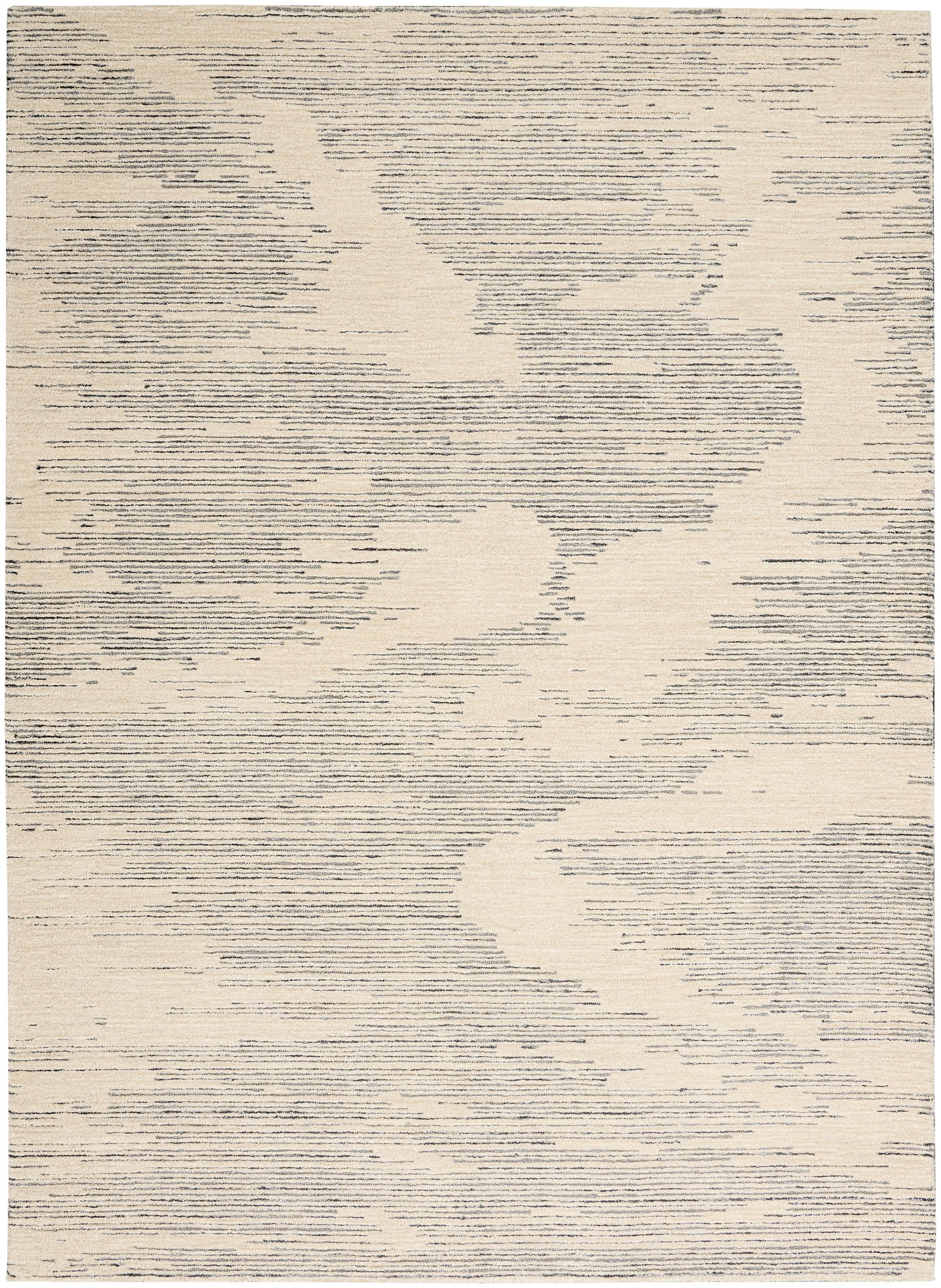 Michael Amini Ma30 Star 5'3" x 7'3" Ivory/Grey Modern Indoor Rug