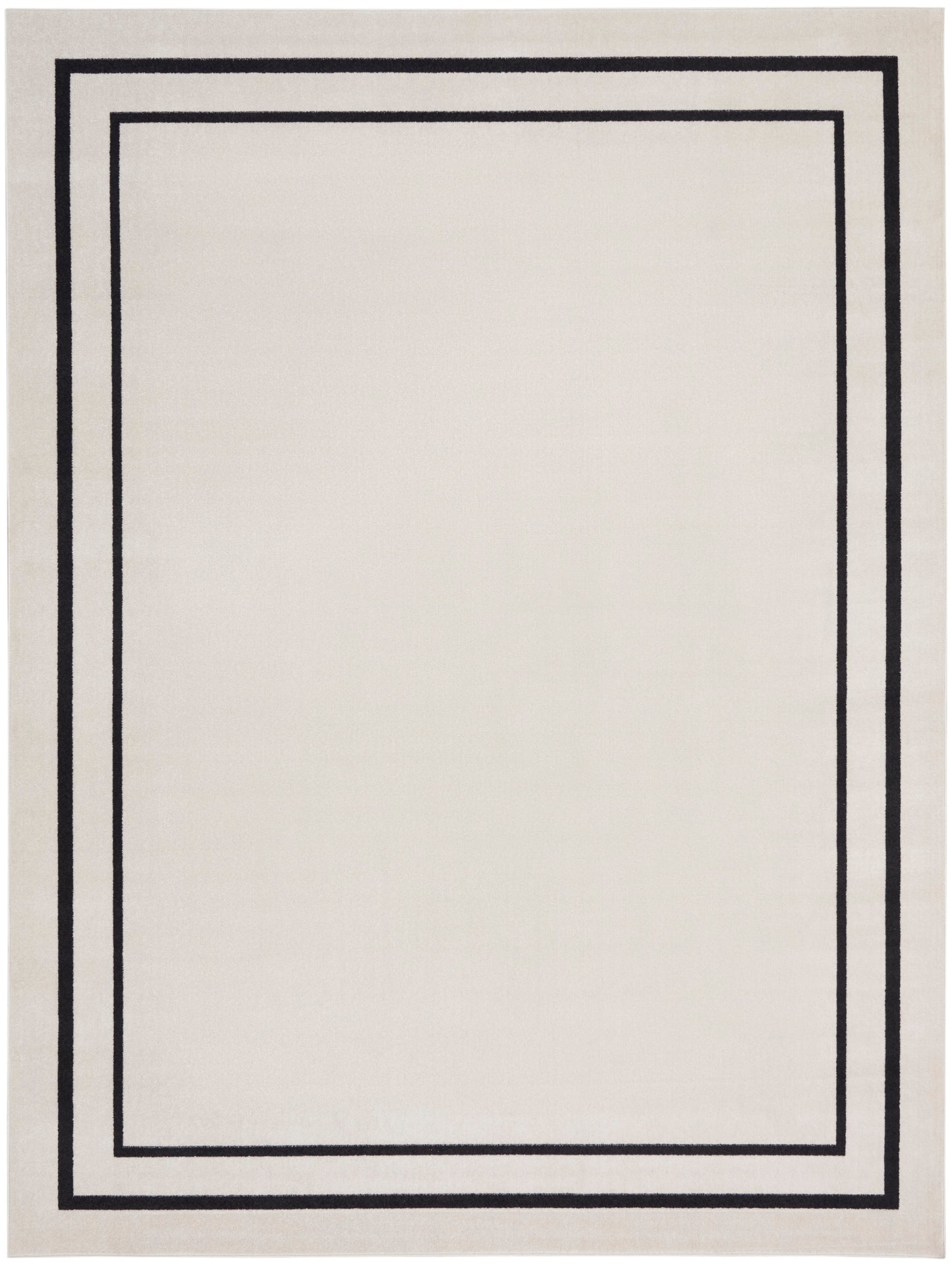 Nourison Nourison Essentials 8' x 10' Ivory/Black Contemporary Rug