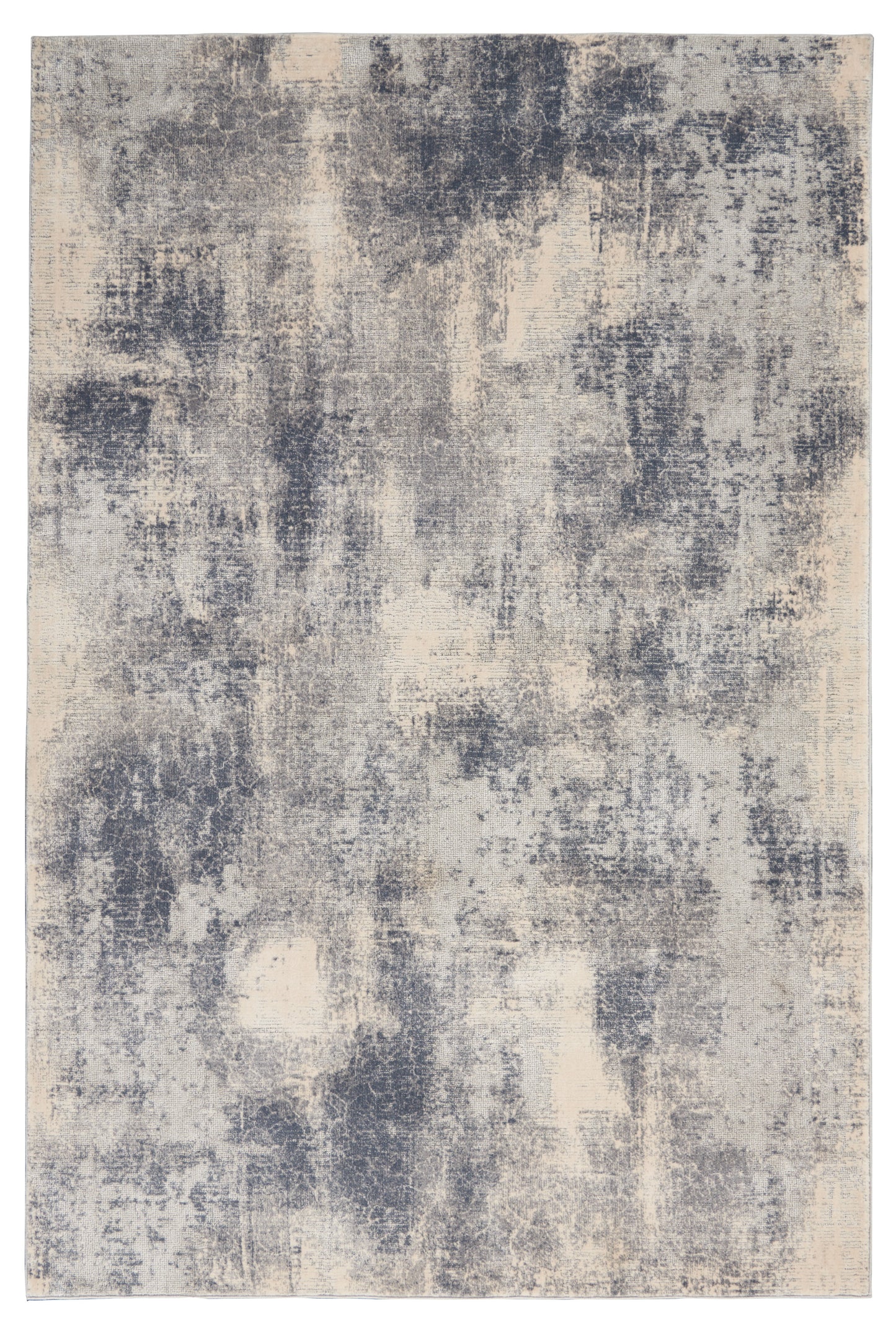 Nourison Rustic Textures 6' x 9' Blue Ivory Rustic Indoor Rug