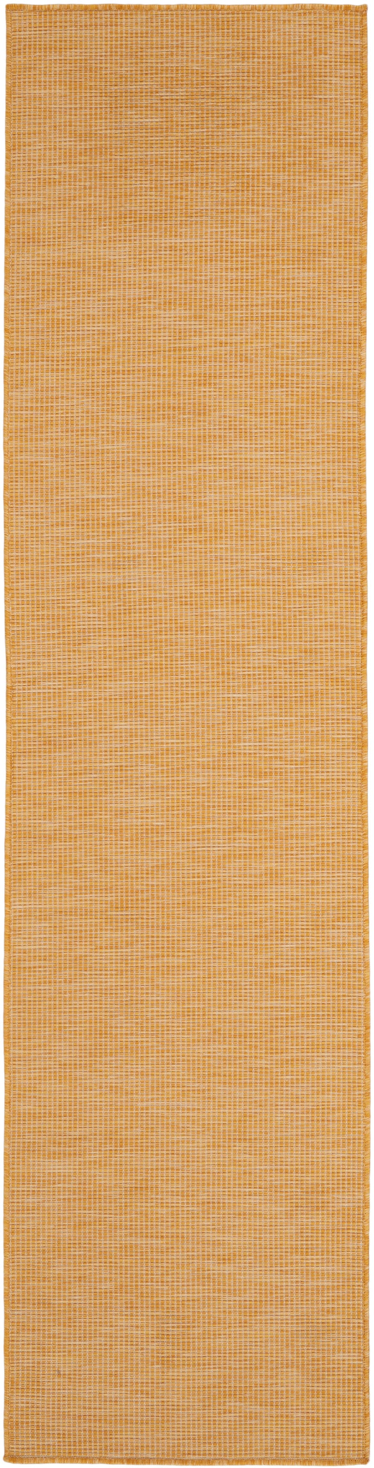 Nourison Positano 2' x 6' Yellow Modern Rug