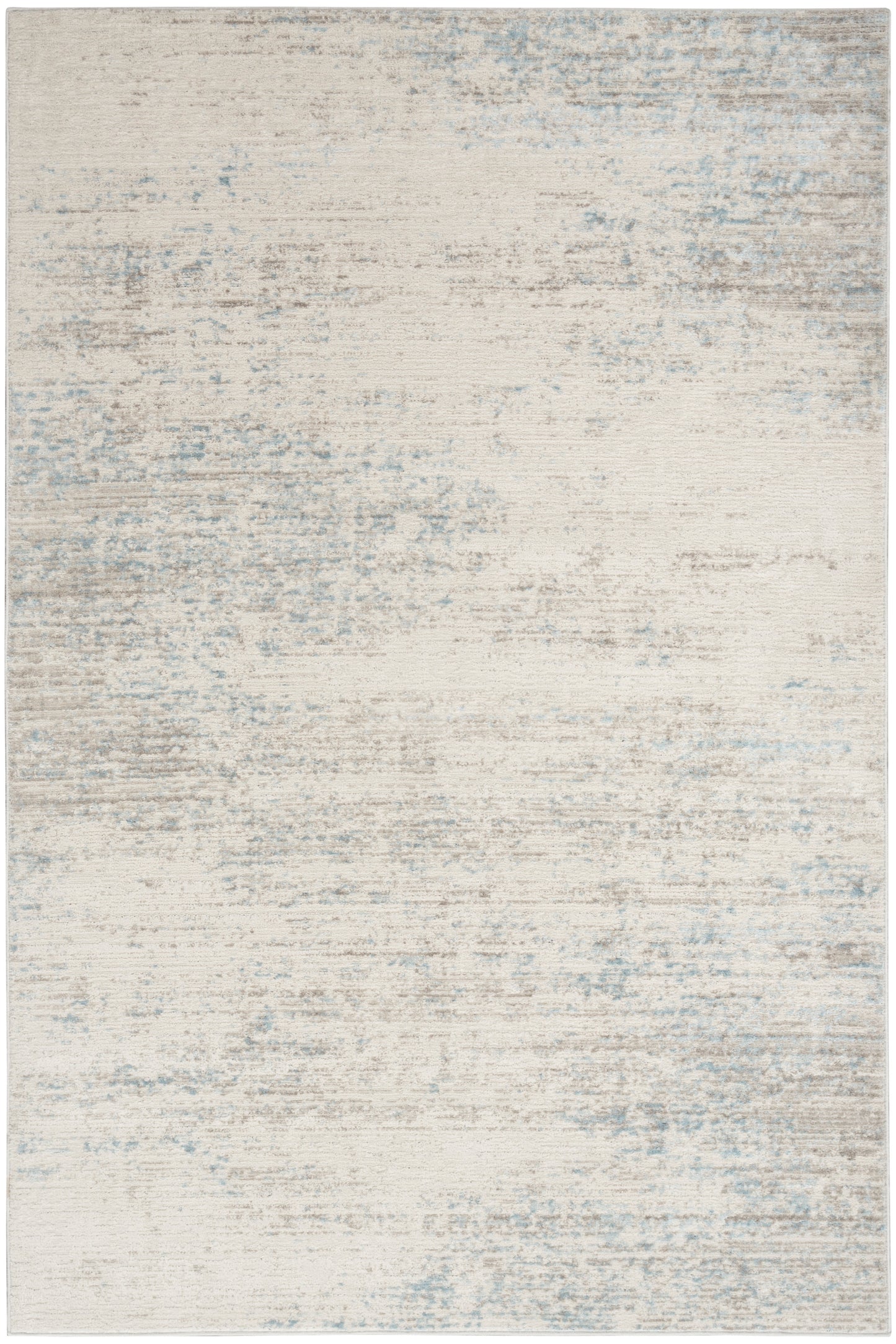 Calvin Klein Captivating 7'10" x 9'10" Cream Blue Modern Indoor Rug