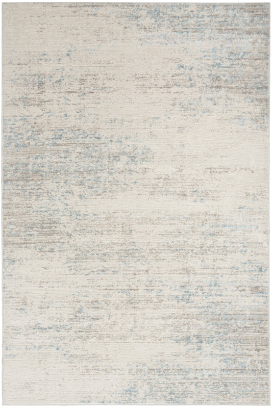 Calvin Klein Captivating 7'10" x 9'10" Cream Blue Modern Indoor Rug