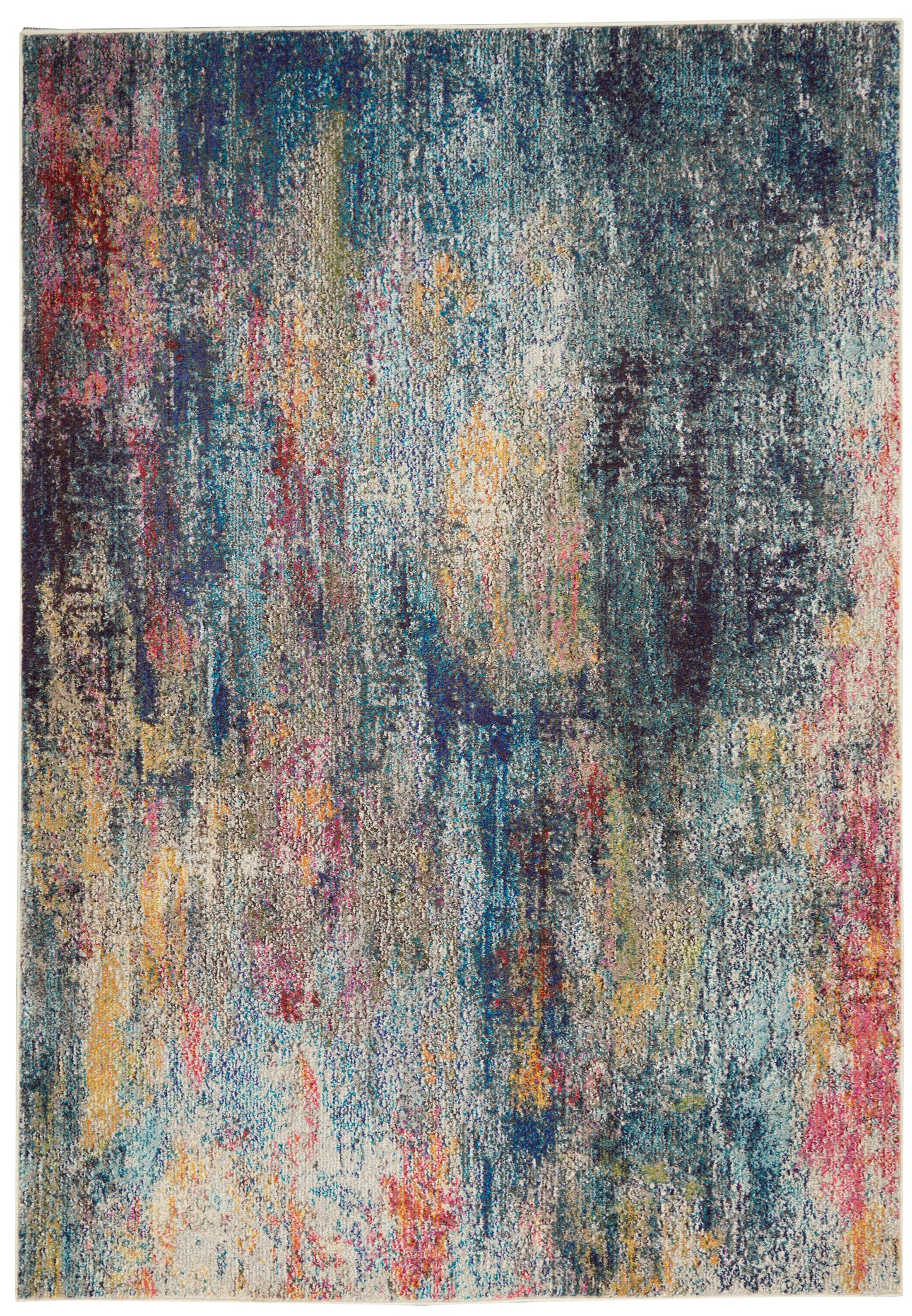 Nourison Celestial 3'11" x 5'11" Multicolor Modern Indoor Rug