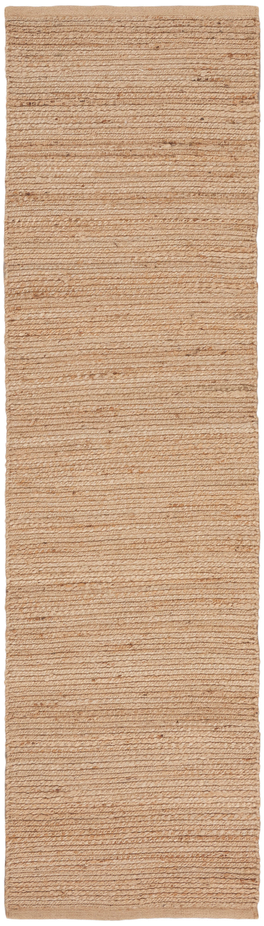 Nourison Natural Jute 2'3" x 10' Natural Farmhouse Indoor Rug