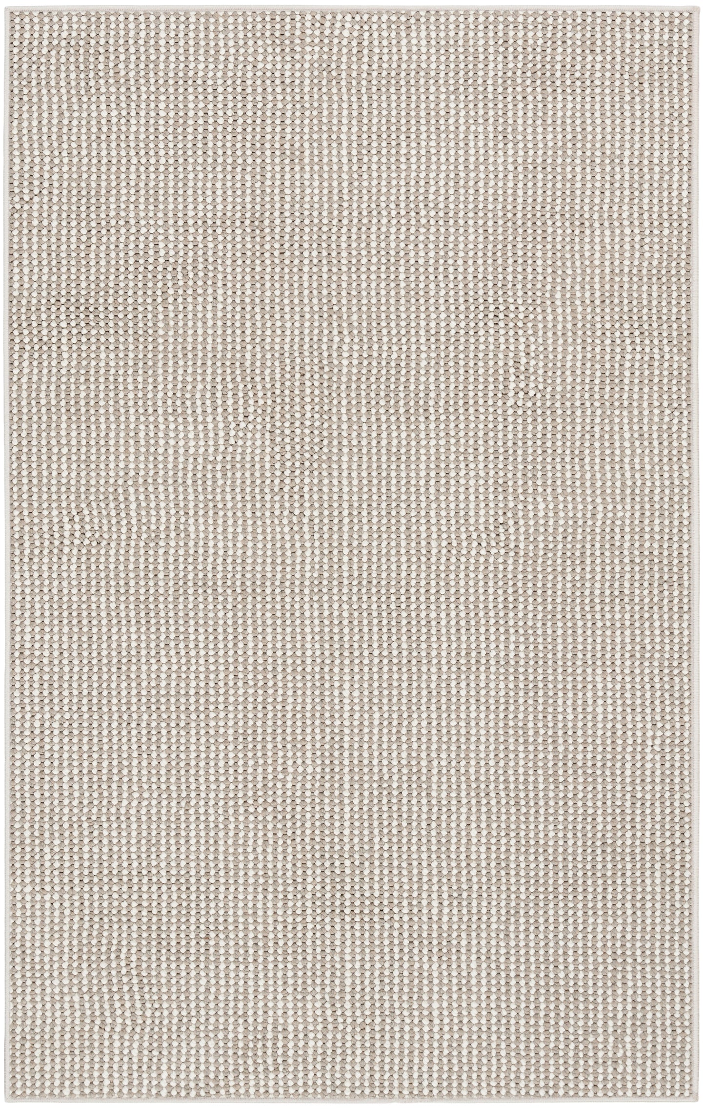 Nourison Natural Texture 2'2" x 3'9" Ivory Mocha Farmhouse Indoor Rug