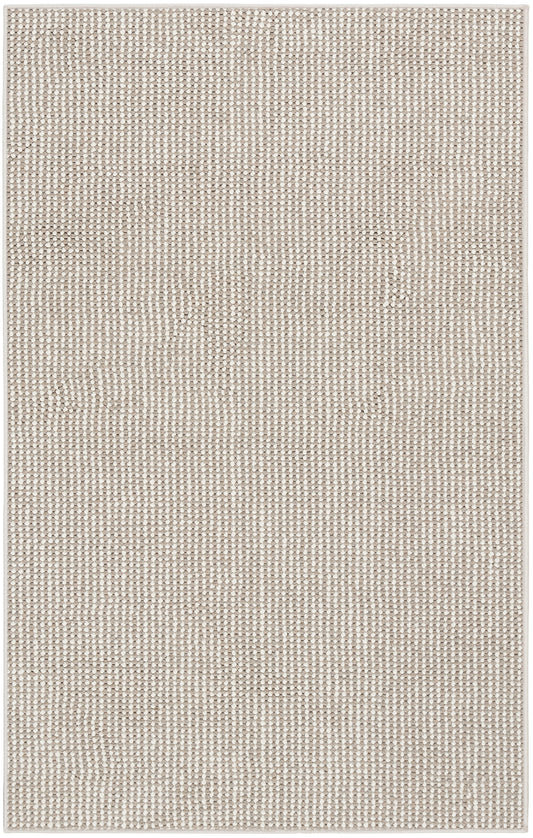 Nourison Natural Texture 2'2" x 3'9" Ivory Mocha Farmhouse Indoor Rug