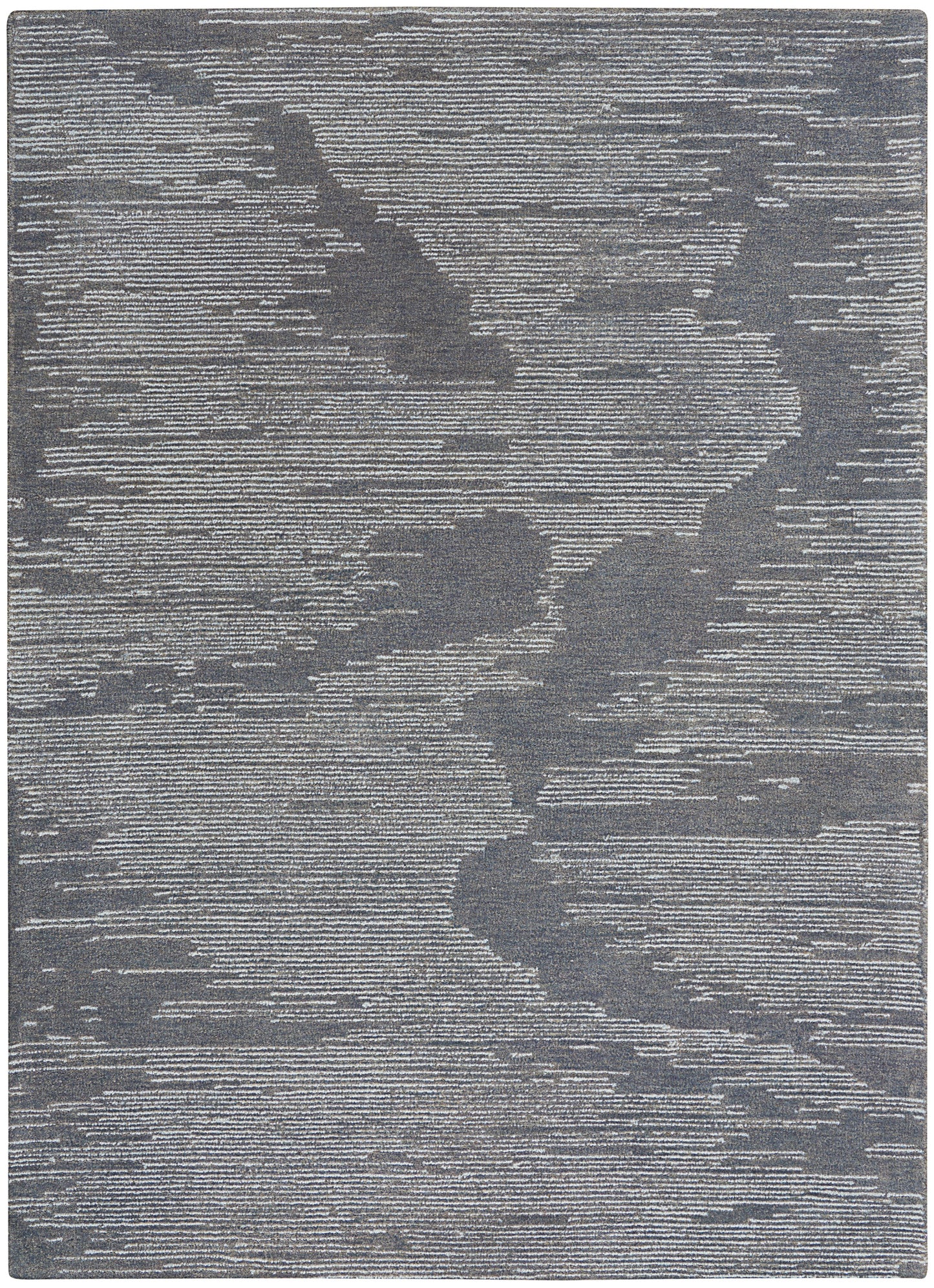 Michael Amini Ma30 Star 5'3" x 7'3" Blue Modern Indoor Rug