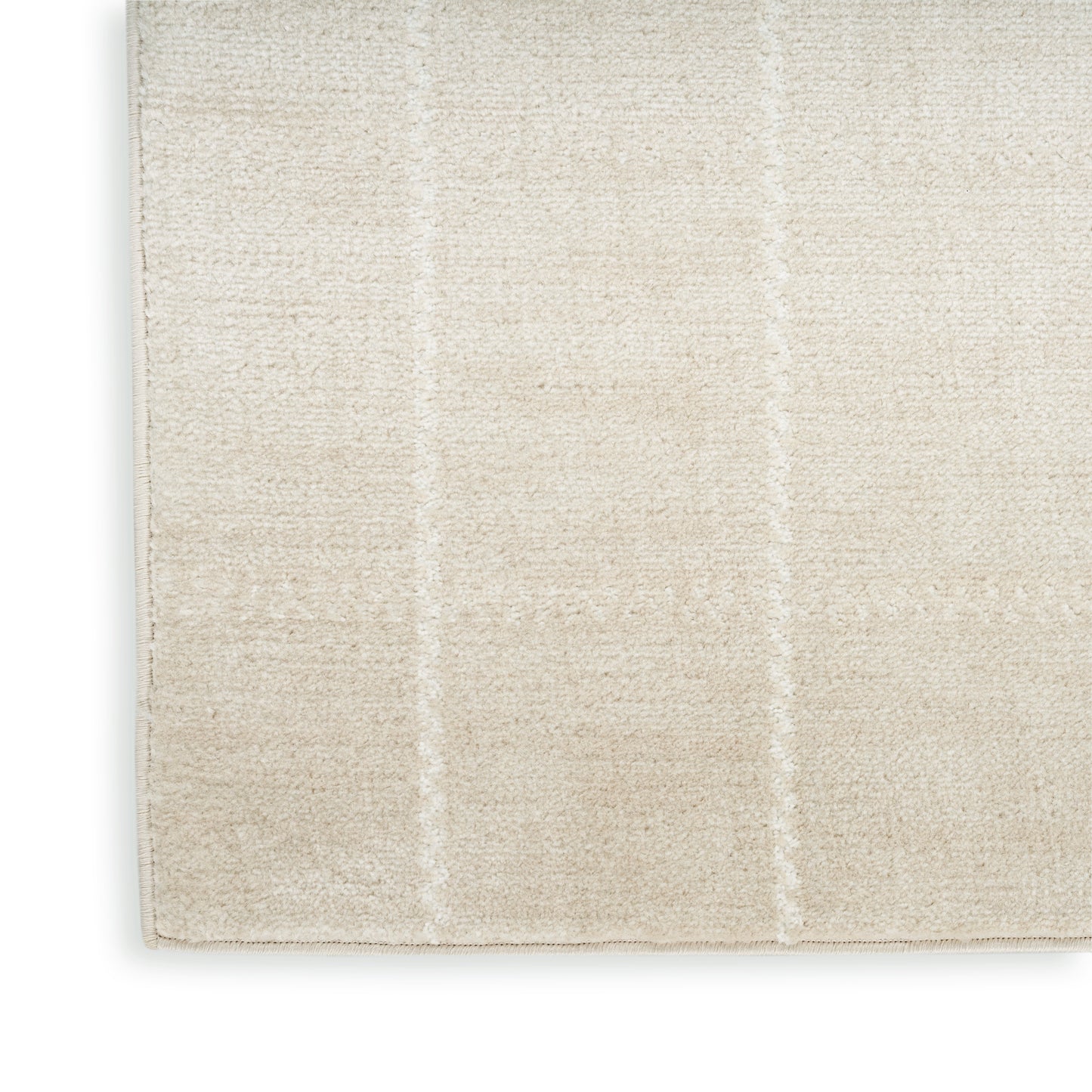 Nourison Serenity Home 2'2" x 6' Ivory Modern Indoor Rug