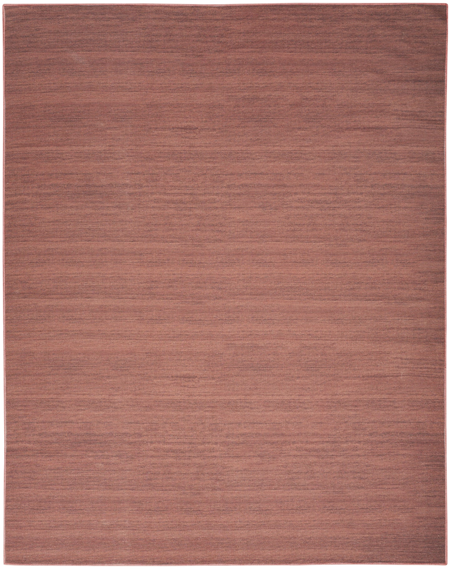 Nourison Washable Essentials 6' x 9' Mocha Modern Indoor Rug