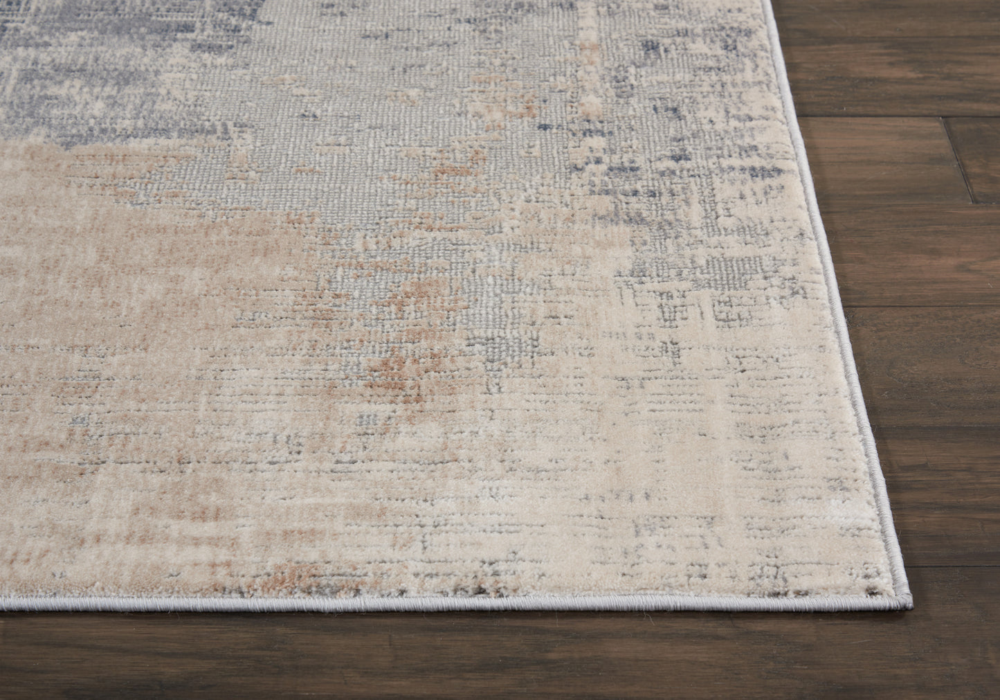 Nourison Rustic Textures 7'10" x 10'6" Beige Grey Modern Indoor Rug