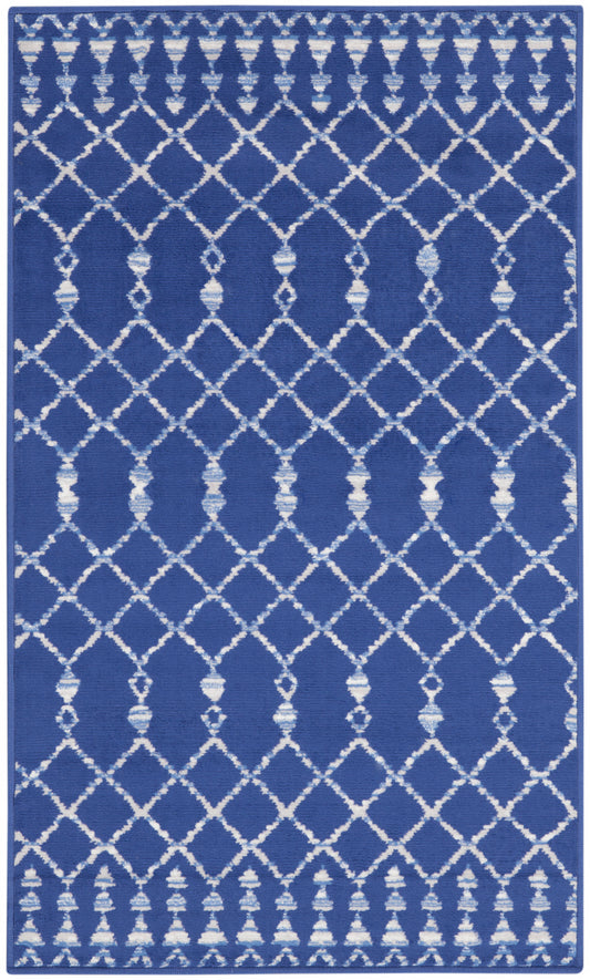 Nourison Whimsicle 3' x 5' Navy Bohemian Indoor Rug