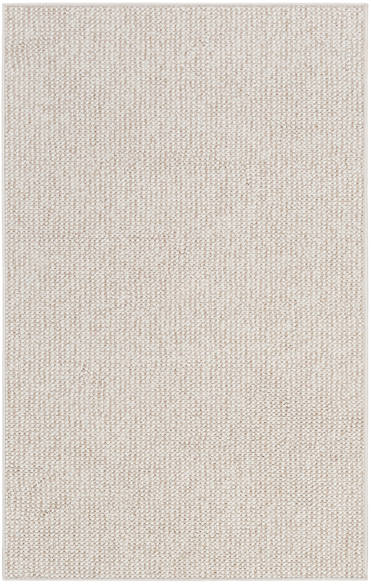 Nourison Natural Texture 2'2" x 3'9" Ivory Beige Farmhouse Indoor Rug