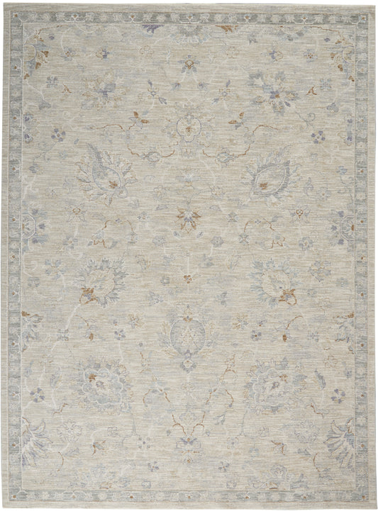 Nourison Infinite 7'10" x 10'4" Lt Grey Vintage Indoor Rug