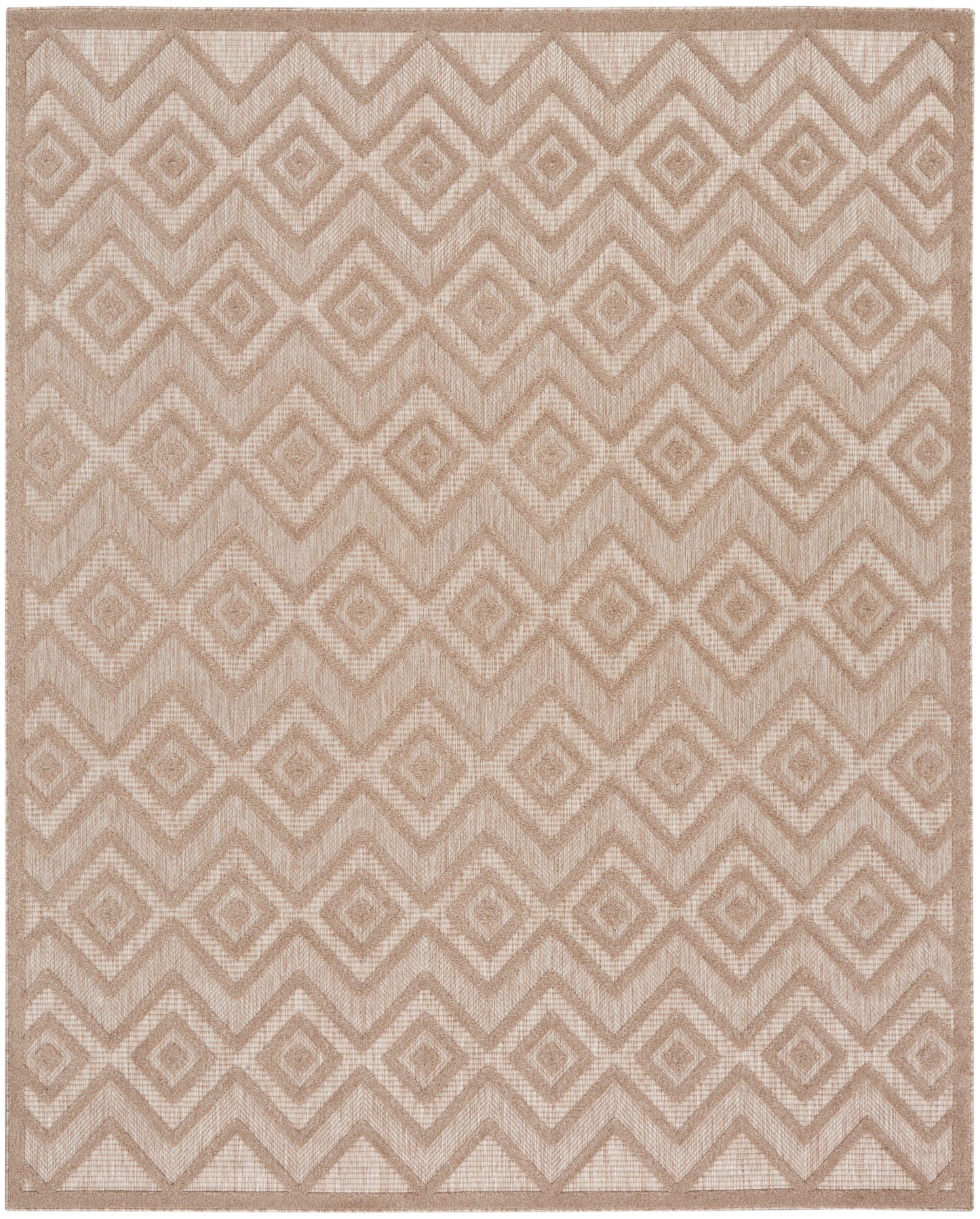 Nourison Versatile 7' x 10' Natural Beige Modern Rug