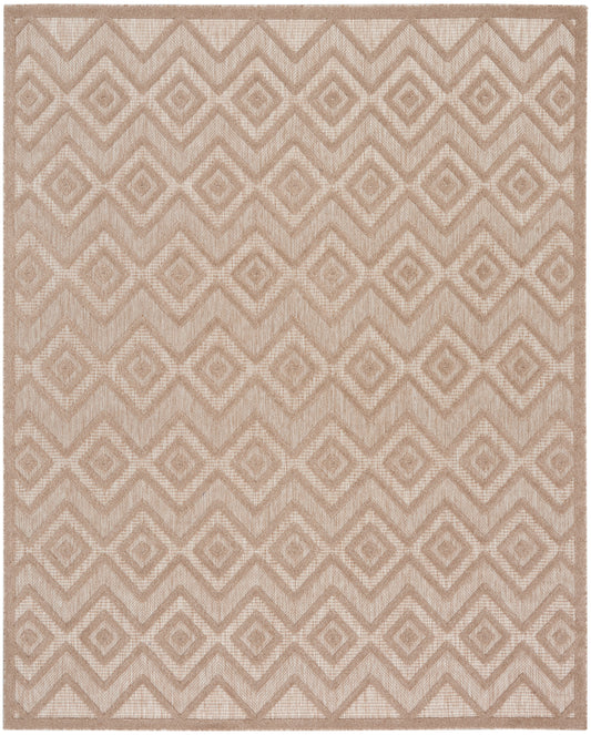 Nourison Versatile 7' x 10' Natural Beige Modern Rug