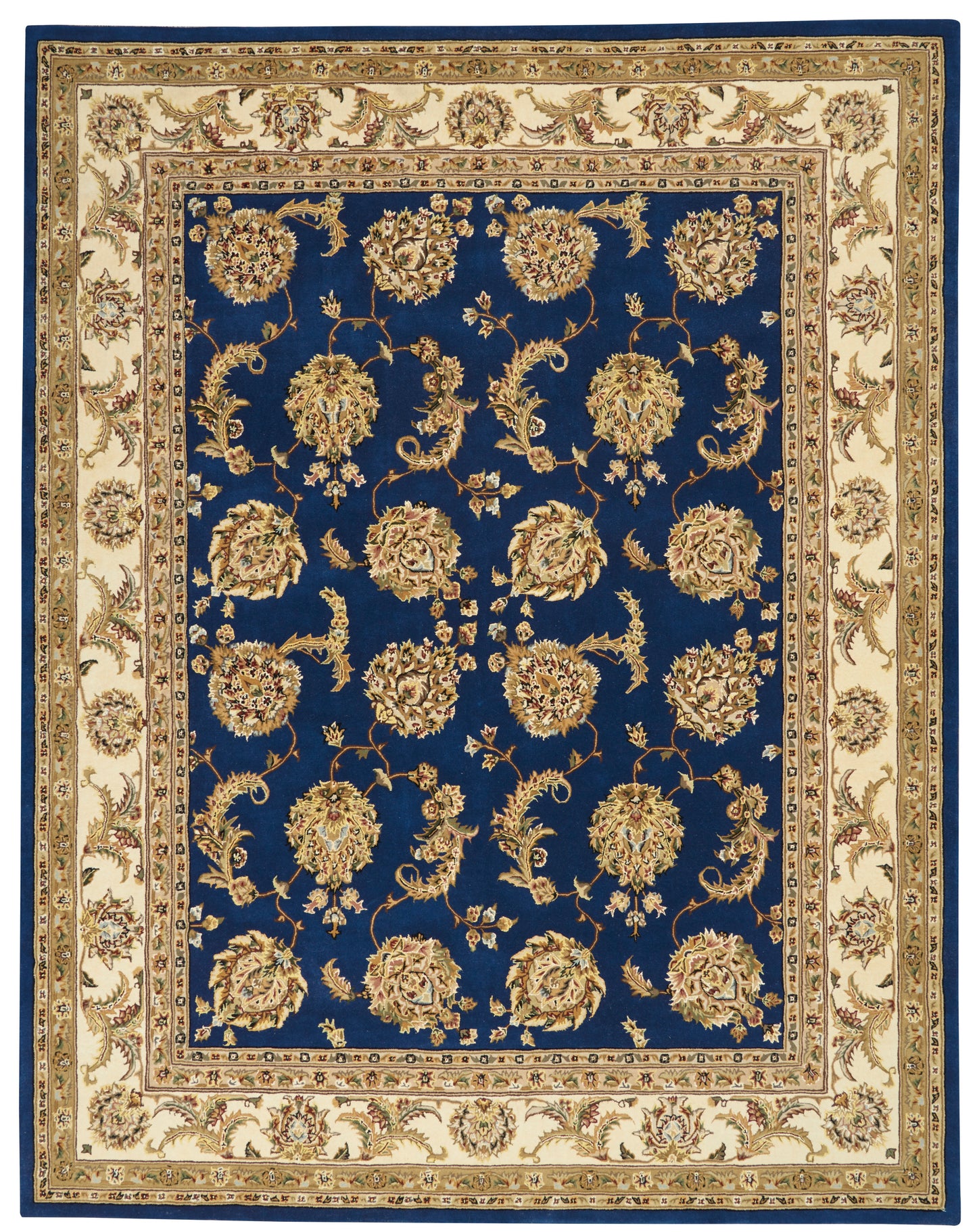 Nourison Nourison 2000 8'6" x 11'6" Navy Traditional Indoor Rug