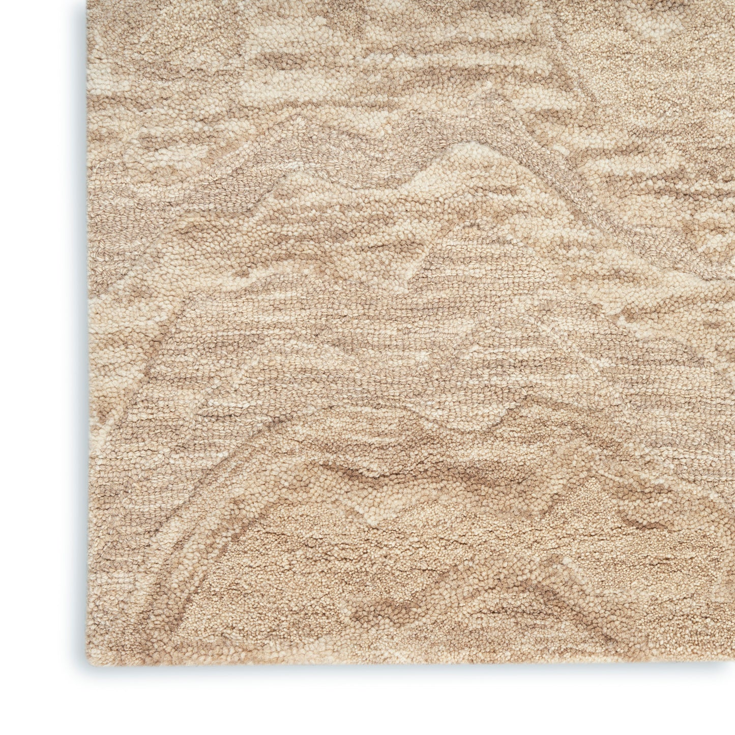 Nourison Graceful 5'3" x 7'3" Taupe Modern Indoor Rug