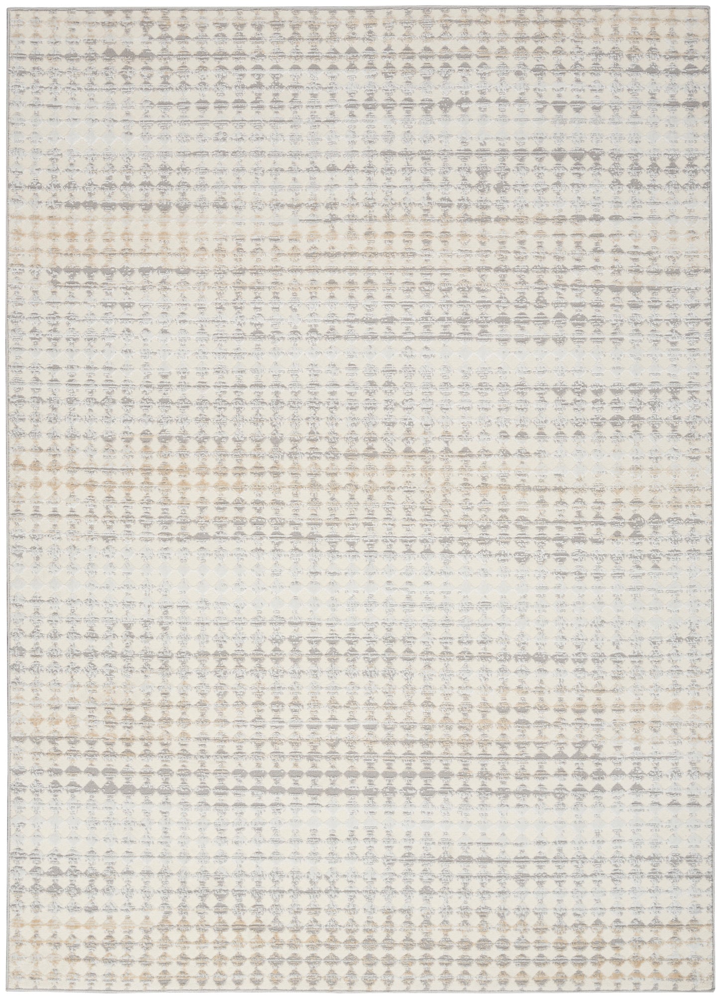 Calvin Klein CK950 Rush 5'3" x 7'3" Ivory Multicolor Modern Indoor Rug