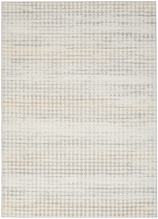 Calvin Klein CK950 Rush 5'3" x 7'3" Ivory Multicolor Modern Indoor Rug