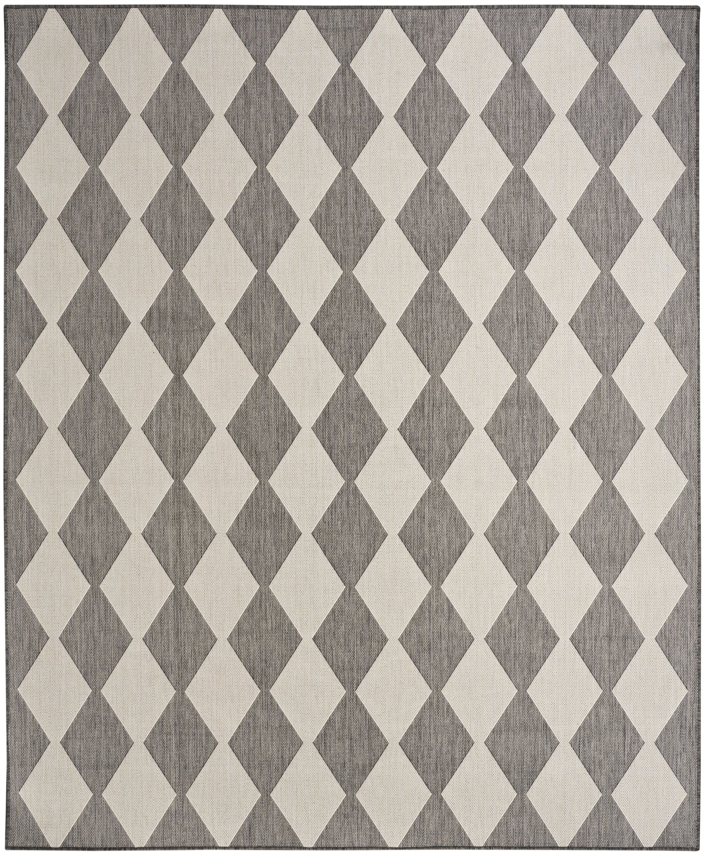 Nourison Positano 6' x 9' Charcoal Modern Rug