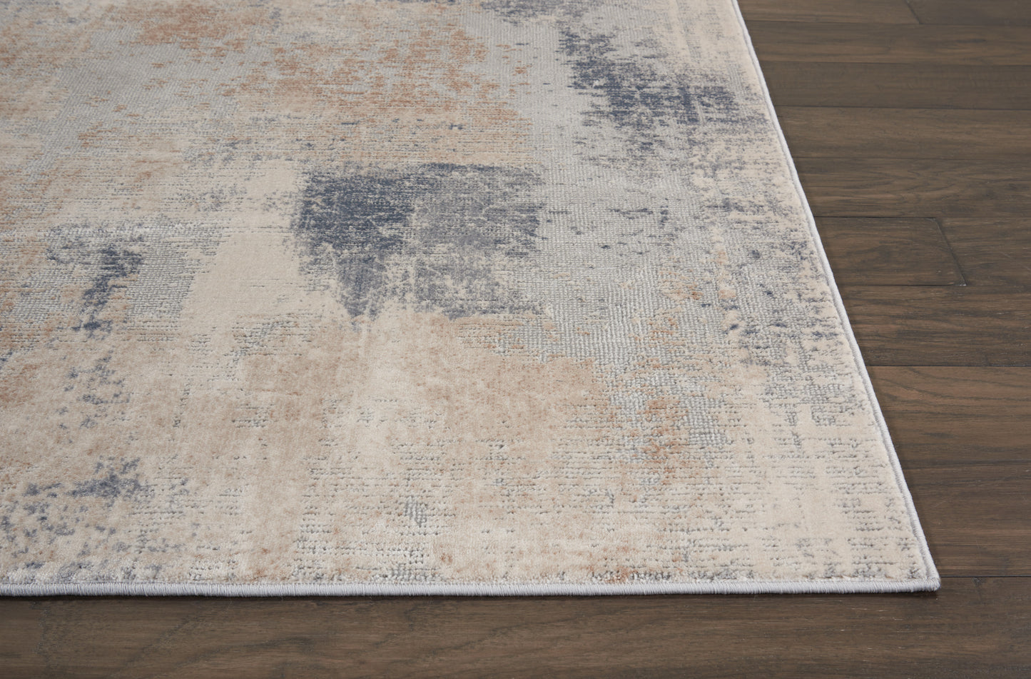 Nourison Rustic Textures 3'11" x 5'11" Beige Grey Modern Indoor Rug