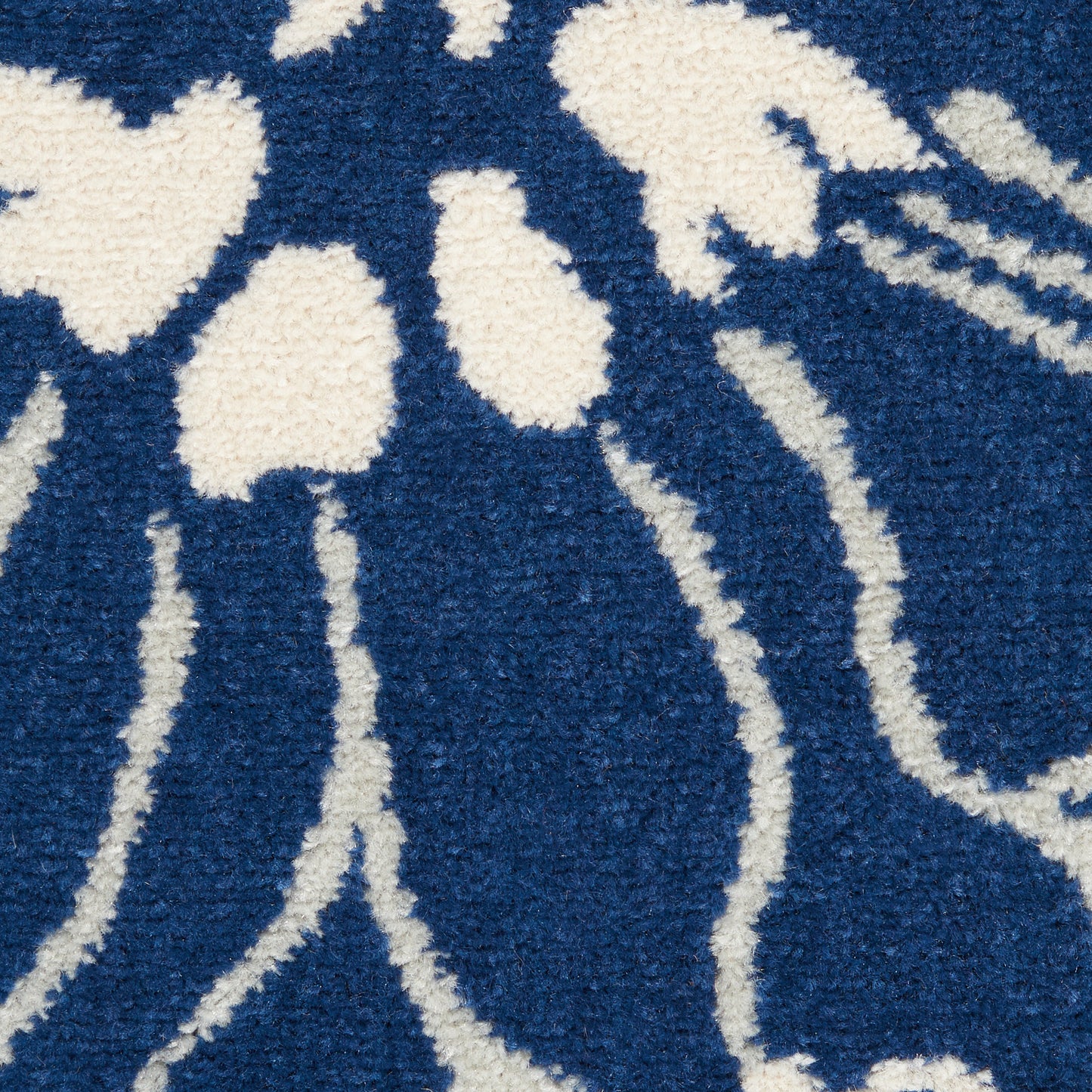 Nourison Passion 9' x 12' Navy/Ivory Contemporary Indoor Rug