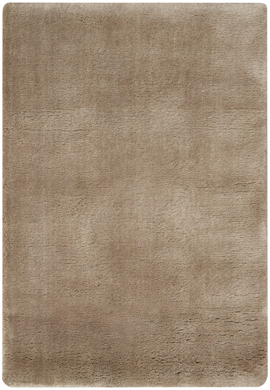 Nourison Plush Cloud 2' x 3' Taupe Modern Indoor Rug