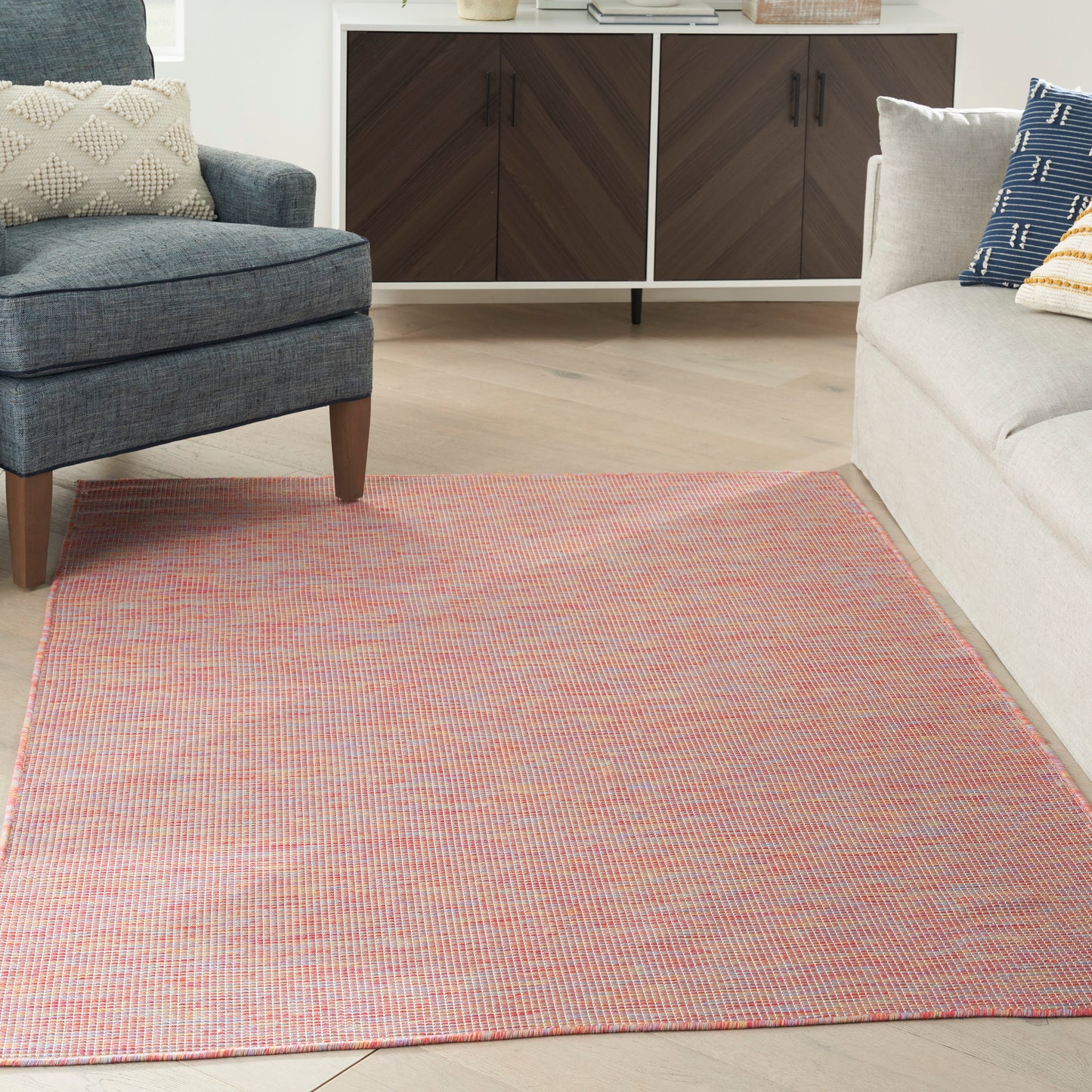 Nourison Positano 6' x 9' Rainbow Modern Rug