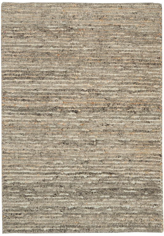 Calvin Klein Kathmandu 2' x 3' Grey Modern Indoor Rug