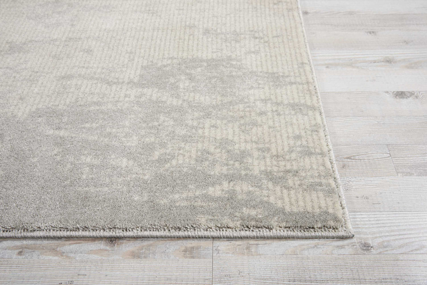 Nourison Maxell 2'2" x 7'6" Ivory/Grey Modern Indoor Rug