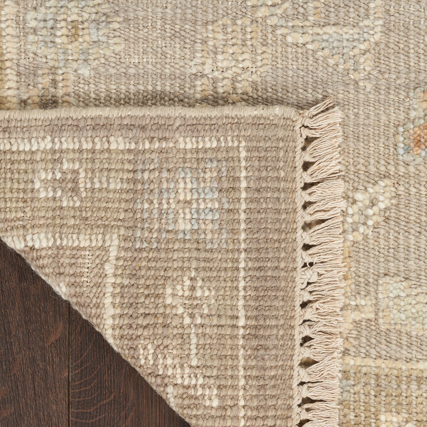 Nourison Whispers 2' x 3' Taupe Vintage Indoor Rug