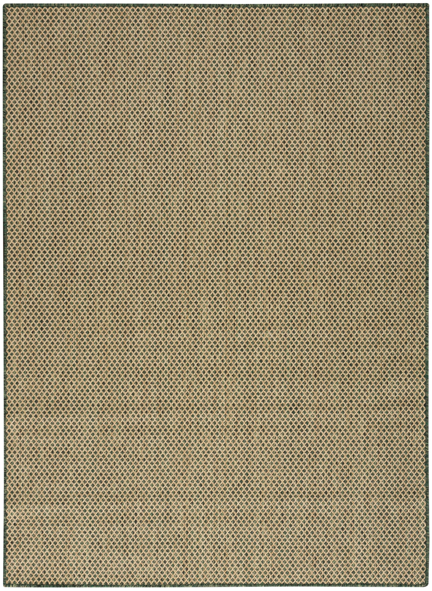 Nourison Courtyard 8' x 10' Green Modern Rug