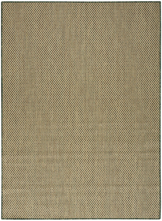 Nourison Courtyard 8' x 10' Green Modern Rug