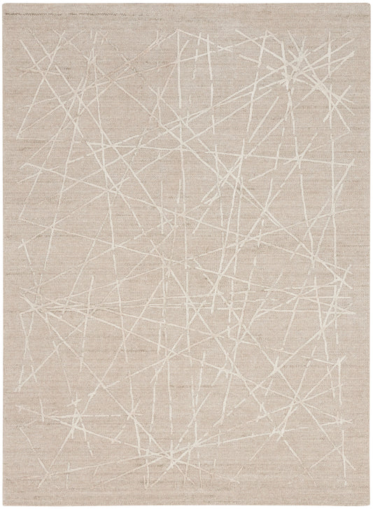 Calvin Klein CK044 Wander 5'3" x 7'3" Taupe Modern Indoor Rug