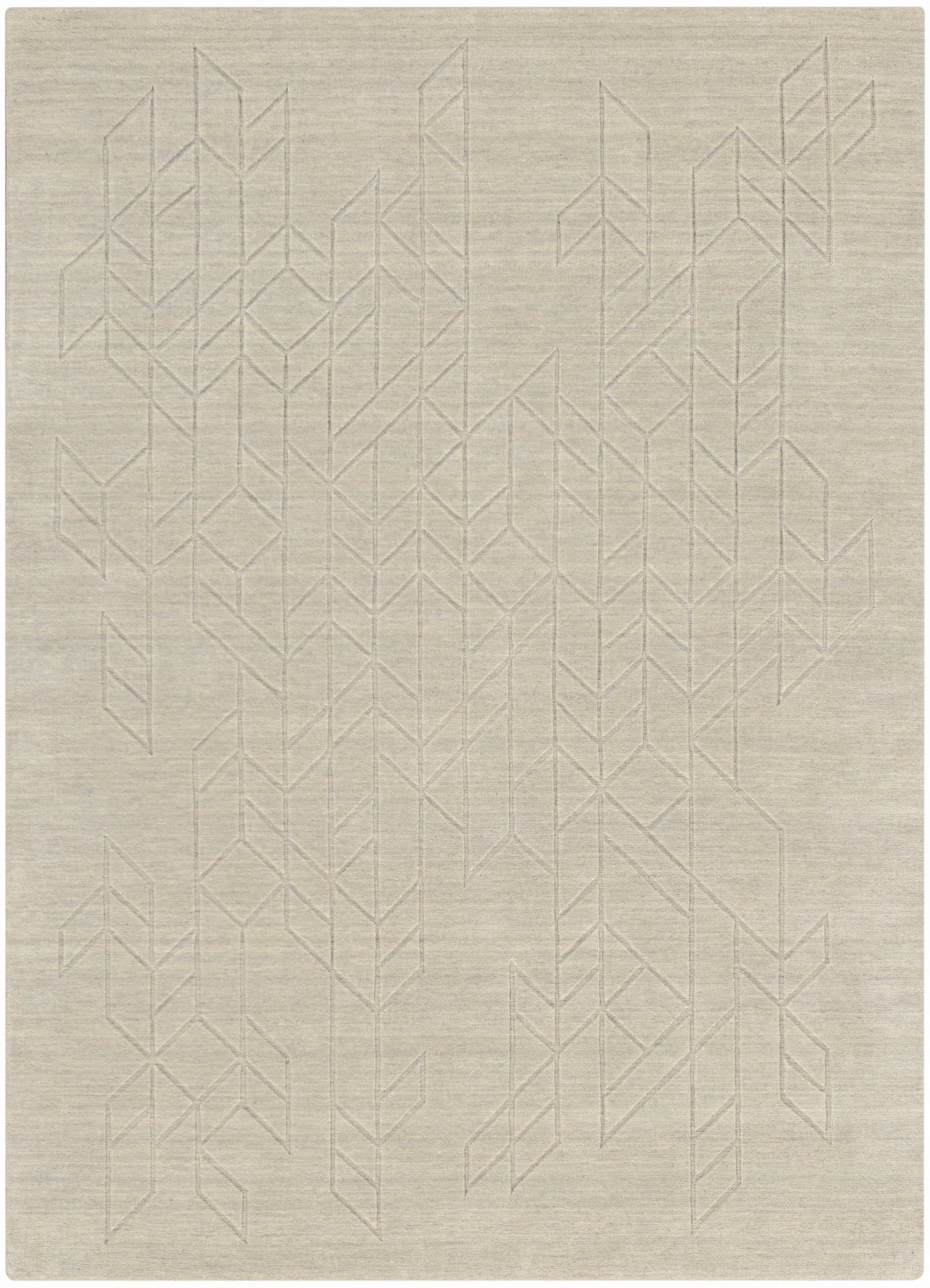 Nourison Alessia 7'9" x 9'9" Sage Modern Indoor Rug