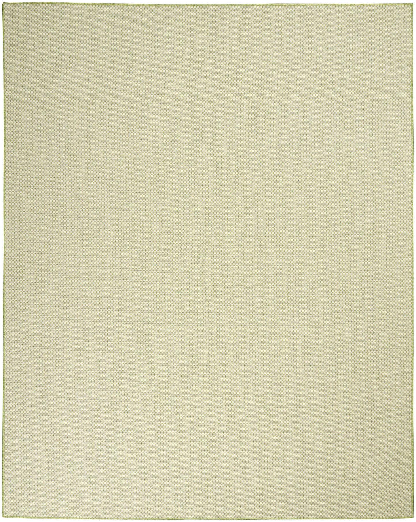 Nourison Courtyard 8' x 10' Ivory Green Modern Rug