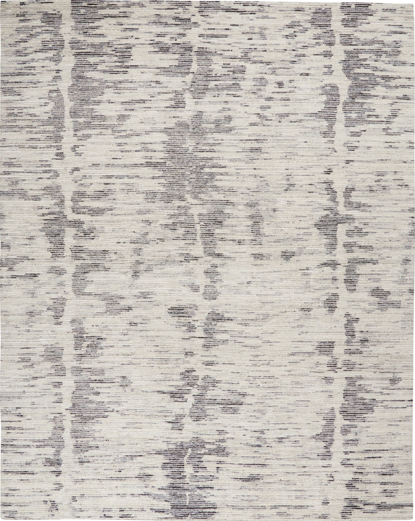 Nourison Ocean 7'9" x 9'9" Cream Charcoal Modern Indoor Rug