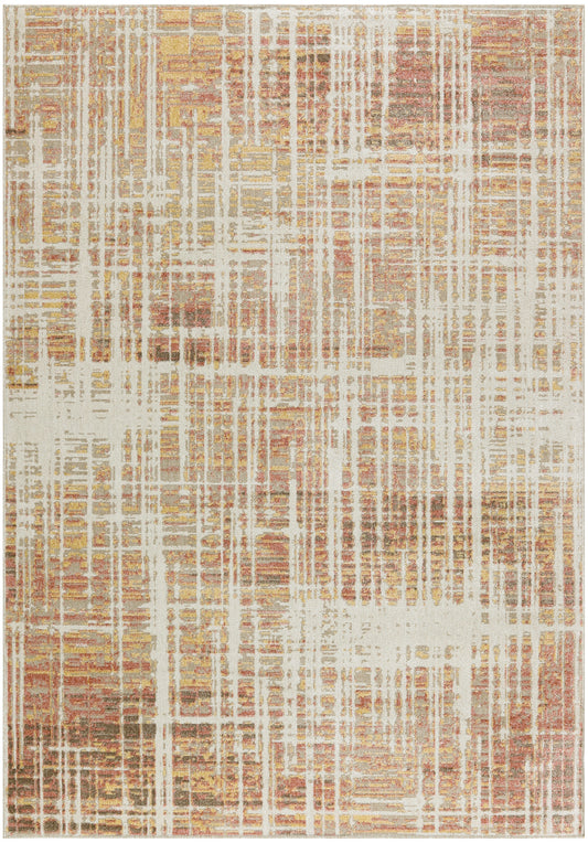 Nourison Washable Decor 7'10" x 10' Beige Peach Modern Indoor Rug