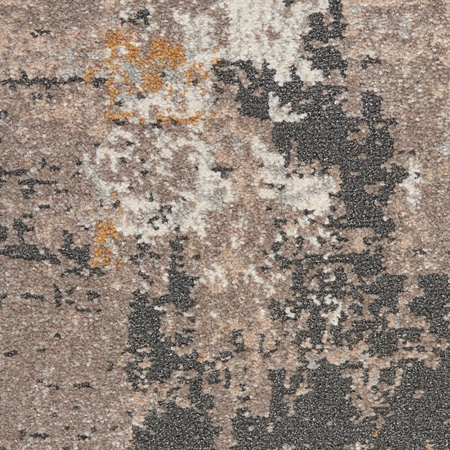 Nourison Tangra 5'3" x 7'3" Cream Grey Modern Indoor Rug