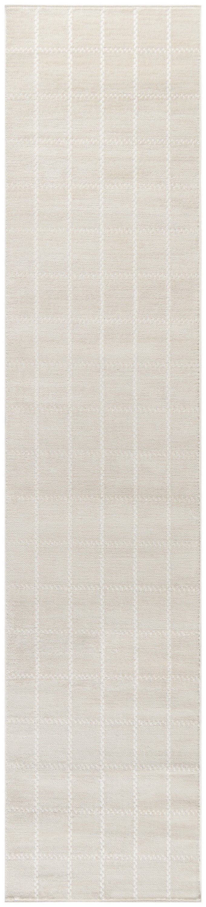 Nourison Serenity Home 2'2" x 7'6" Ivory Modern Indoor Rug