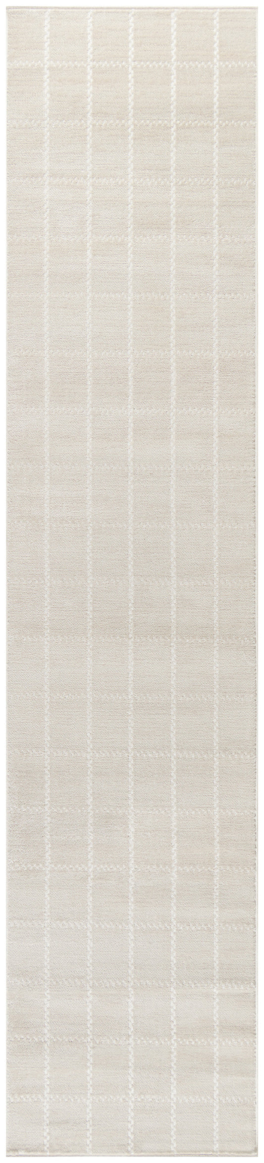 Nourison Serenity Home 2'2" x 7'6" Ivory Modern Indoor Rug