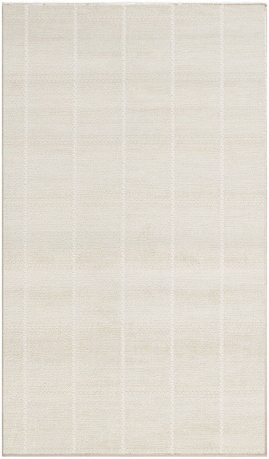 Nourison Serenity Home 2'2" x 3'9" Ivory Modern Indoor Rug