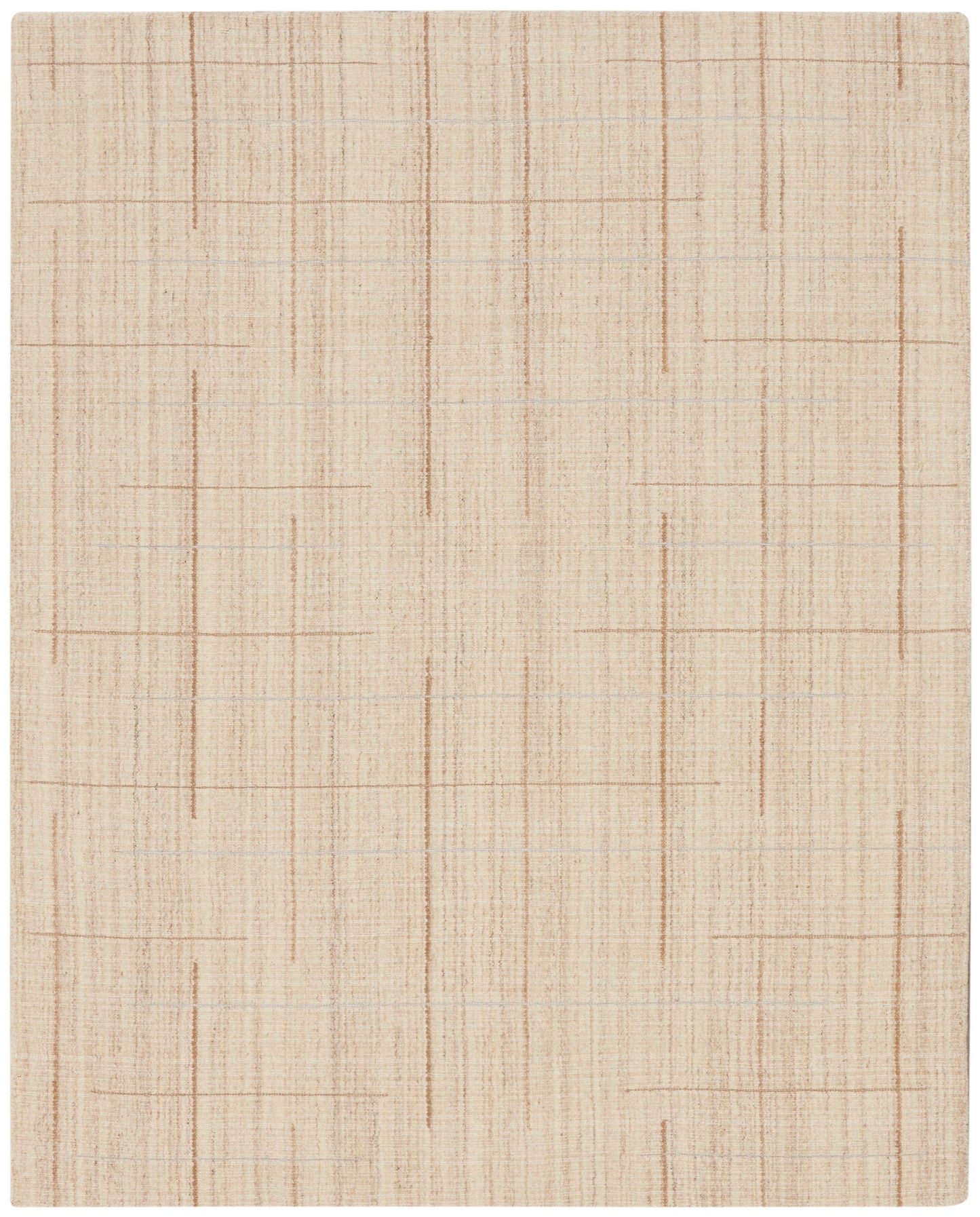 Calvin Klein CK041 Architectura 5'3" x 7'3" Natural Farmhouse Indoor Rug