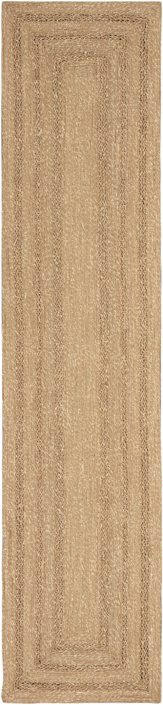 Nourison Natural Seagrass 2'3" x 8' Natural Outdoor Rug