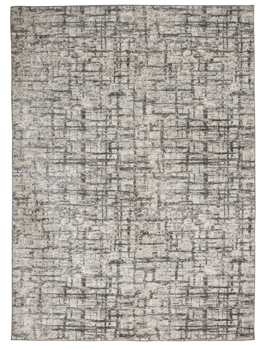 Calvin Klein CK950 Rush 5'3" x 7'3" Ivory/Grey Modern Indoor Rug