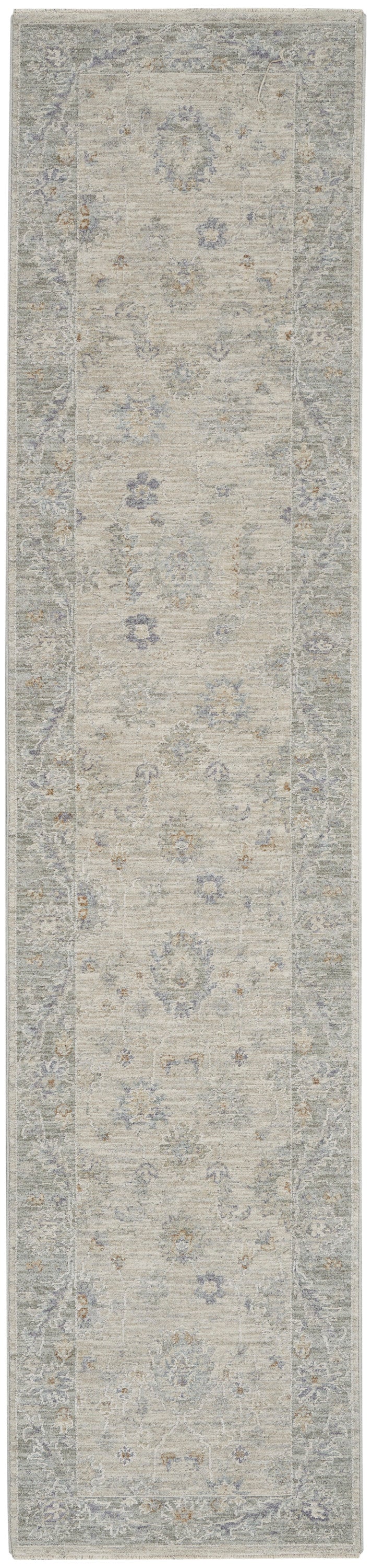 Nourison Infinite 2'3" x 10'2" Lt Grey Vintage Indoor Rug