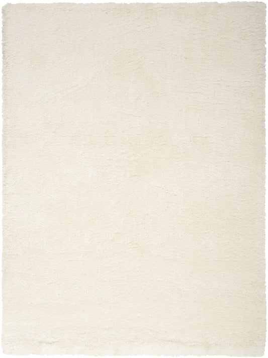 Nourison Dreamy Shag 5'3" x 7'3" Ivory Shag Indoor Rug