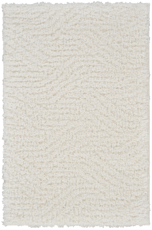 Calvin Klein Surfaces 2' x 3' Ivory Shag Indoor Rug