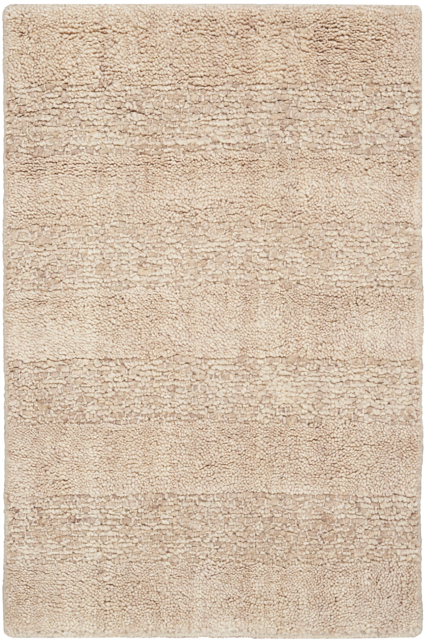 Calvin Klein CK043 Spun 2' x 3' Beige Farmhouse Indoor Rug