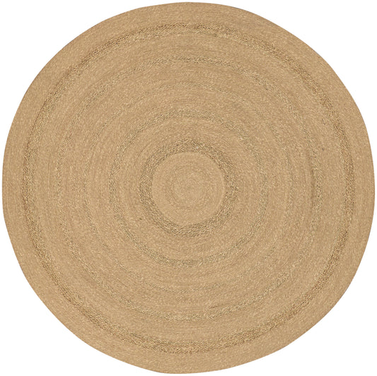 Nourison Natural Seagrass 8' x Round Natural Outdoor Rug